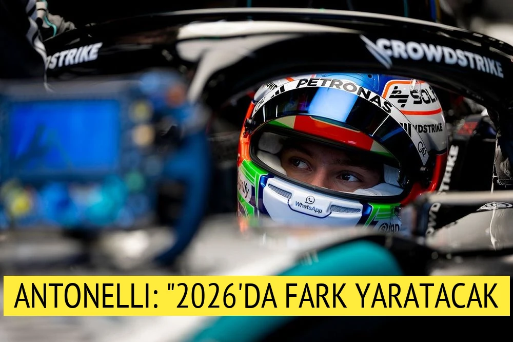 Antonelli: "2026'da fark yaratacak unsurlar güç ünitesi ve batarya kullanımı"