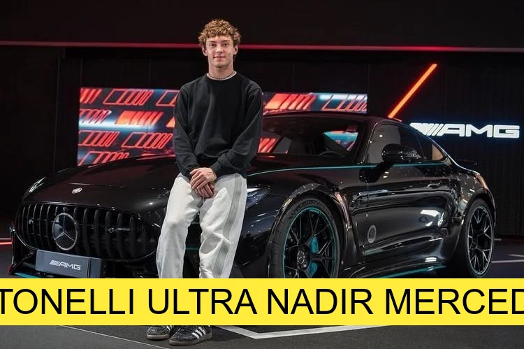 Antonelli ultra nadir Mercedes şirket aracını teslim aldı