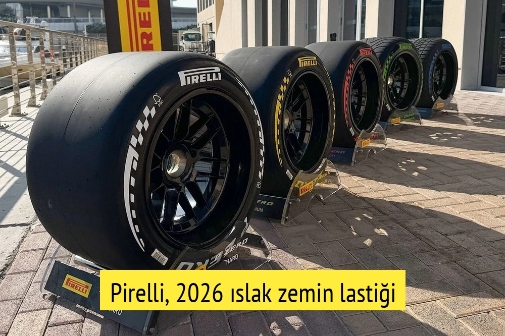 Pirelli, 2026 ıslak zemin lastiği testini Bahreyn’de yapacak