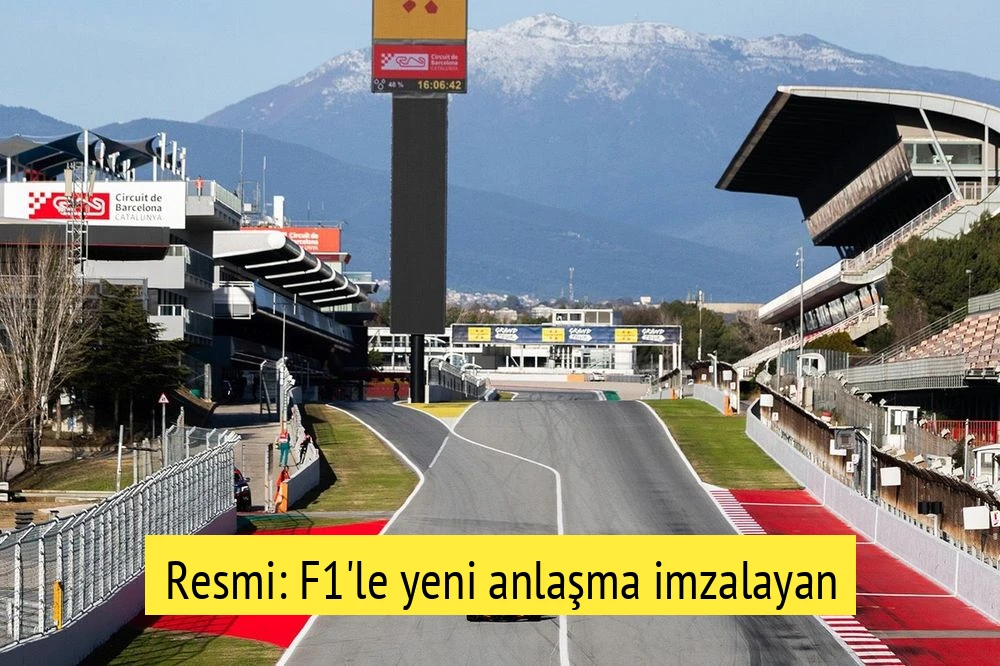 Resmi: F1'le yeni anlaşma imzalayan Barselona, rotasyon sistemine dahil oldu!